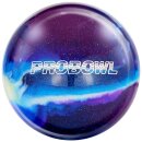 Set Bowlingball Pro Bowl lila blau silber und Tasche Deluxe